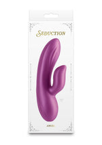 Load image into Gallery viewer, Seduction Angel Rechargeable Silicone Rabbit Vibrator - Magenta/Pink
