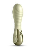 Load image into Gallery viewer, Seduction Chloe Rechargeable Silicone Mini Vibrator - Green
