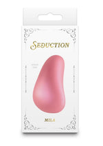 Load image into Gallery viewer, Seduction Mila Rechargeable Silicone Mini Vibrator - Rose Gold
