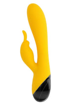 Load image into Gallery viewer, Selopa Buzzz Bunny Rechargeable Silicone Rabbit Vibrator - Yellow
