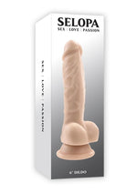 Load image into Gallery viewer, Selopa Dildo - Vanilla - 6in.
