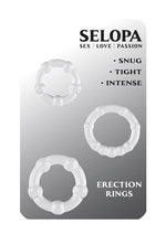 Load image into Gallery viewer, Selopa Erection Rings - Clear

