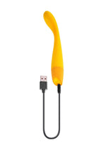 Load image into Gallery viewer, Selopa Lemon Squeeze Rechargeable Silicone G-Spot Vibrator

