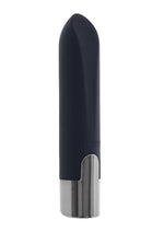 Load image into Gallery viewer, Selopa Little Buddy Rechargeable Silicone Bullet - Black
