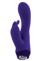 Load image into Gallery viewer, Selopa Plum Job Rechargeable Silicone Rabbit Vibrator
