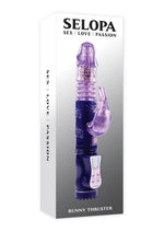 Load image into Gallery viewer, Selopas Bunny Thruster Rechargeable Rabbit Vibrator - Purple

