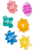 Load image into Gallery viewer, Senso 6 Pack Cock Rings - Assorted Colors - 6 Piece Set
