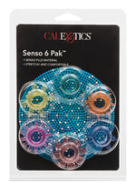 Load image into Gallery viewer, Senso 6 Pack Cock Rings - Assorted Colors - 6 Piece Set

