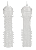 Load image into Gallery viewer, Senso Dual Pleasure Penis Sleeve - Clear - 2 Pack
