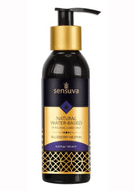 Load image into Gallery viewer, Sensuva Natural Water Based Blueberry Muffin Flavored Lubricant - 4oz

