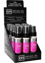 Load image into Gallery viewer, Sensuva On Arousal Gel Ice Water Base Buzzing and Cooling Female Gel - 1oz - 12 Per Display
