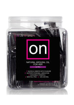Load image into Gallery viewer, Sensuva On For Her Arousal Oil Ultra .3ml Fishbowl - 75 Per Bowl
