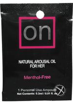 Load image into Gallery viewer, Sensuva On Natural Arousal Oil For Her - .3ml - 24 Per Refill
