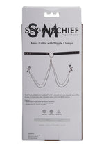 Load image into Gallery viewer, Sex and Mischief Amor Collar with Nipple Clamps
