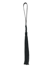 Load image into Gallery viewer, Sex and Mischief Beaded Flogger Noir Whip
