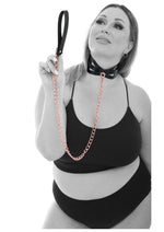 Load image into Gallery viewer, Sex and Mischief Brat Collar Andamp; Leash
