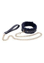 Load image into Gallery viewer, Sex and Mischief Cougar Fur Collar Andamp; Leash
