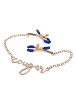 Load image into Gallery viewer, Sex and Mischief Cougar Nipple Clamps
