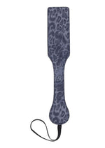 Load image into Gallery viewer, Sex and Mischief Cougar Studded Paddle - Blue/Gold/Navy
