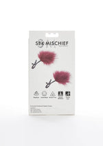 Load image into Gallery viewer, Sex and Mischief Enchanted Feather Nipple Clamps
