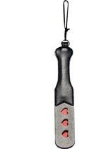 Load image into Gallery viewer, Sex and Mischief Heart Paddle - Black - 12.5in
