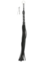 Load image into Gallery viewer, Sex and Mischief Jeweled Flogger - Black

