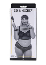 Load image into Gallery viewer, Sex and Mischief Knotty Brat Kit - Black/Rose Gold
