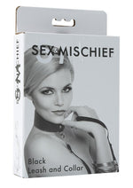 Load image into Gallery viewer, Sex and Mischief Leash and Collar - Black
