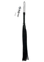 Load image into Gallery viewer, Sex and Mischief Mini Faux Leather Flogger - Black
