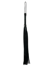 Load image into Gallery viewer, Sex and Mischief Mini Faux Leather Flogger - Black

