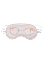 Load image into Gallery viewer, Sex and Mischief Peaches N Creame Blindfold - Ivory/Orange
