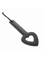 Load image into Gallery viewer, Sex and Mischief Shadow Heart Paddle - Black - 11.5in
