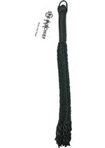 Load image into Gallery viewer, Sex and Mischief Shadow Rope Flogger - Black
