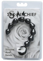 Load image into Gallery viewer, Sex and Mischief Silicone Anal Beads - Black
