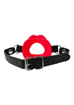 Load image into Gallery viewer, Sex and Mischief Silicone Lips Open Mouth Gag
