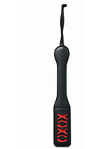 Load image into Gallery viewer, Sex and Mischief Xoxo Paddle - Black - 12in
