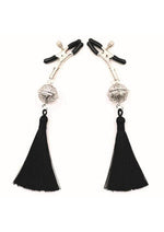 Load image into Gallery viewer, Sexy AF Nipple Clamps Tassles - Black
