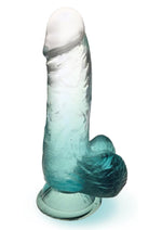 Load image into Gallery viewer, Shades Gradient Dildo - Emerald/Green - Small - 6in
