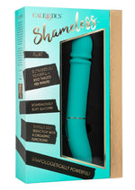 Load image into Gallery viewer, Shameless Flirt Rechargeable Silicone Thrusting Vibrator - Blue
