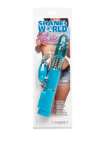Load image into Gallery viewer, Shane&#39;s World Jack Rabbit Beaded Vibrator - Blue
