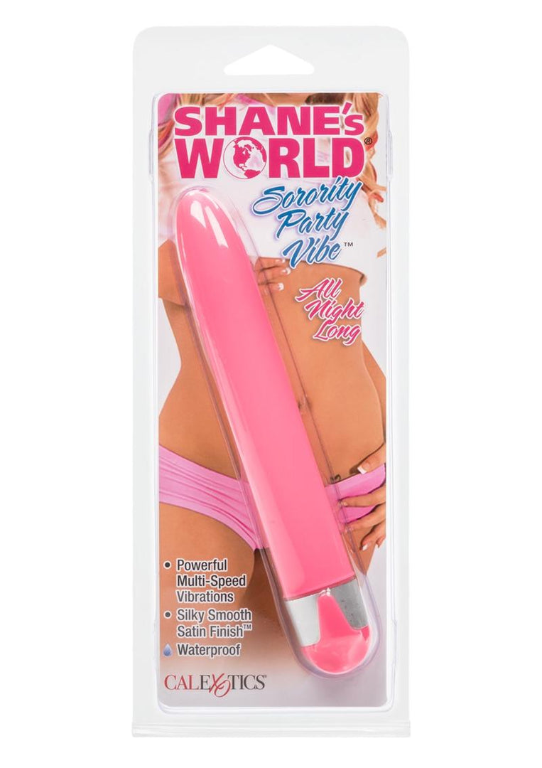 Shane's World Sorority Party Vibe All Night Vibrator - Pink