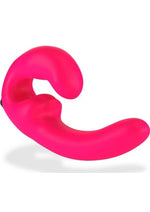 Load image into Gallery viewer, Sharevibe Silicone Strapless Strap-On Dildo with Rechargeable Bullet
