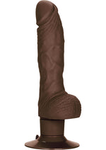 Load image into Gallery viewer, Shower Stud Super Stud Vibrating Dildo - Brown/Chocolate
