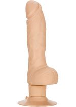 Load image into Gallery viewer, Shower Stud Super Stud Vibrating Dildo - Vanilla/White
