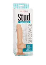 Load image into Gallery viewer, Shower Stud Super Stud Vibrating Dildo - Vanilla/White
