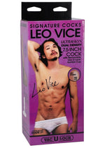 Load image into Gallery viewer, Signature Cocks Leo Vibe Dildo - Caramel - 7.5in
