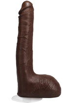 Load image into Gallery viewer, Signature Cocks Ricky Johnson Dildo - Chocolate - 10in
