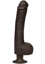 Load image into Gallery viewer, Signature Cocks Safaree Samuels Anaconda Vibrating Dildo - Chocolate - 12in
