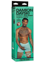 Load image into Gallery viewer, Signature Cocks Ultraskyn Damion Dayski Dildo with Removable Suction Cup - Chocolate - 12in
