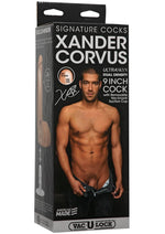 Load image into Gallery viewer, Signature Cocks Xander Corvus Dildo - Vanilla - 9in
